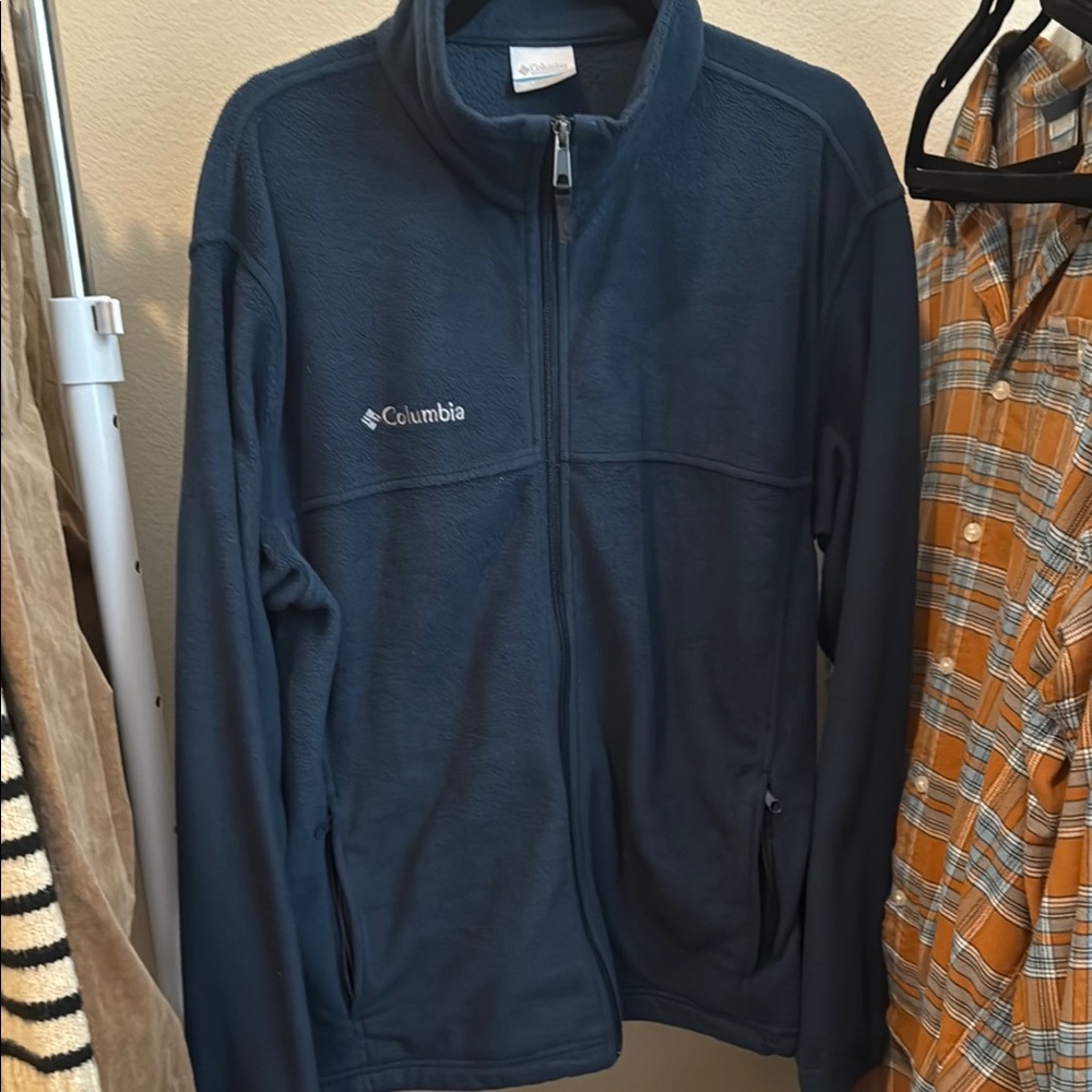 Columbia Navy Fleece Jacket